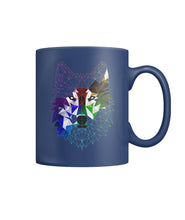 Wolf colorful