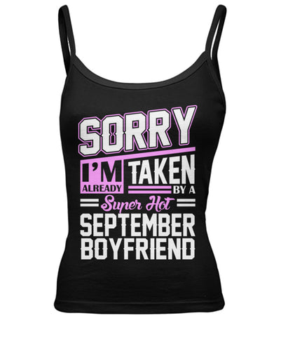 September boyfriend Women's Spaghetti Tank