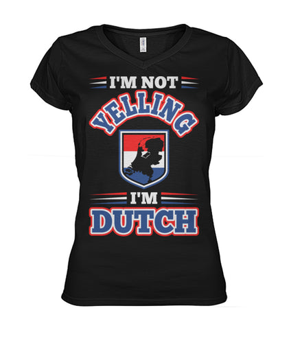 I'm dutch Women's V-Neck