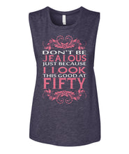 I look this good at fifty Women's Muscle Tank