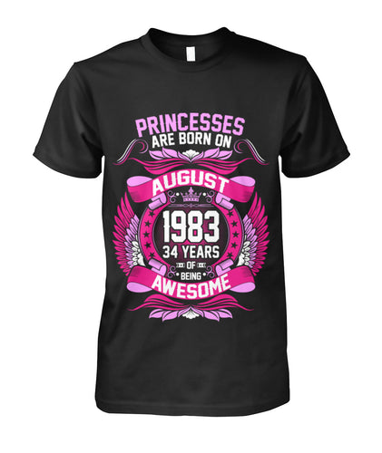 August 1983 Unisex Cotton Tee