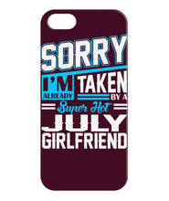 July girlfriend iPhone 5/5s Case