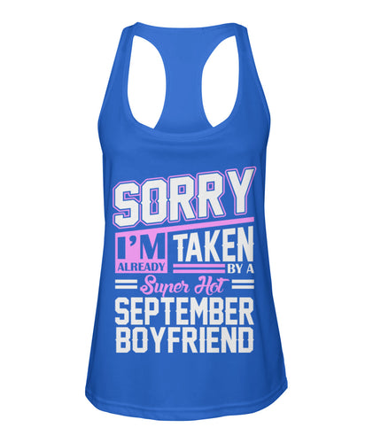September boyfriend Women's Racerback Sport Tank