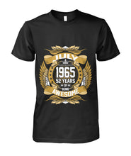 July 1965 Unisex Cotton Tee