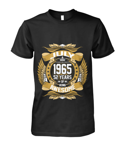 July 1965 Unisex Cotton Tee