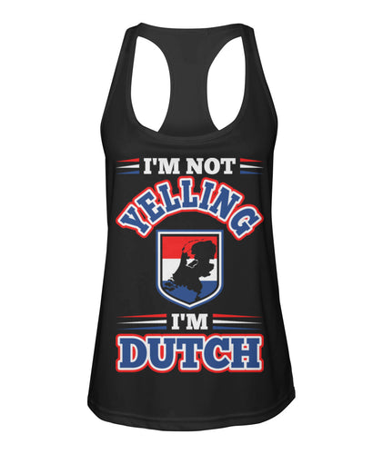 I'm dutch Women's Racerback Sport Tank