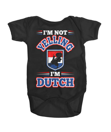 I'm dutch Onesies