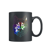Wolf colorful