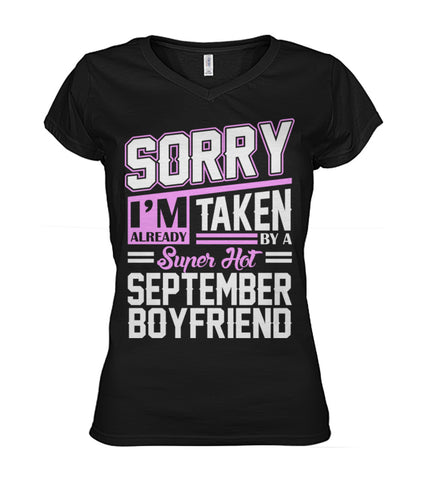 September boyfriend Women's V-Neck