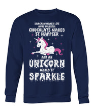Unicorn Crew Neck Sweatshirt