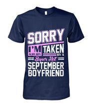 September boyfriend Unisex Cotton Tee