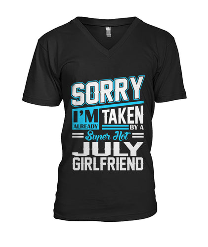 July girlfriend Mens V-Neck