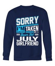 July girlfriend Crew Neck Sweatshirt
