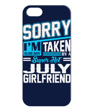 July girlfriend iPhone 5/5s Case