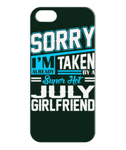 July girlfriend iPhone 5/5s Case