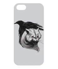 Wolf & raven