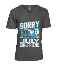 July girlfriend Mens V-Neck