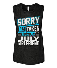 July girlfriend Women's Muscle Tank