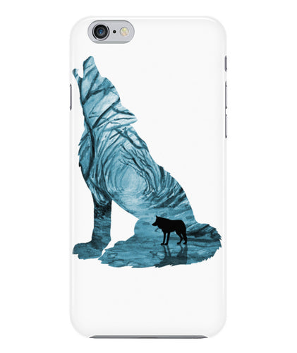 Owl blue forest