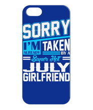 July girlfriend iPhone 5/5s Case
