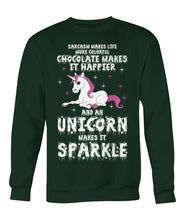 Unicorn Crew Neck Sweatshirt