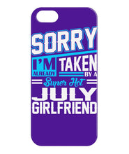 July girlfriend iPhone 5/5s Case