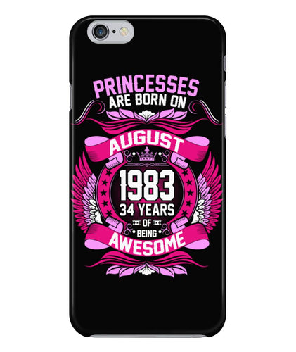 August 1983 iPhone 6/6s Case