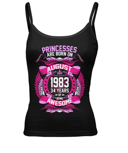 August 1983 Women's Spaghetti Tank
