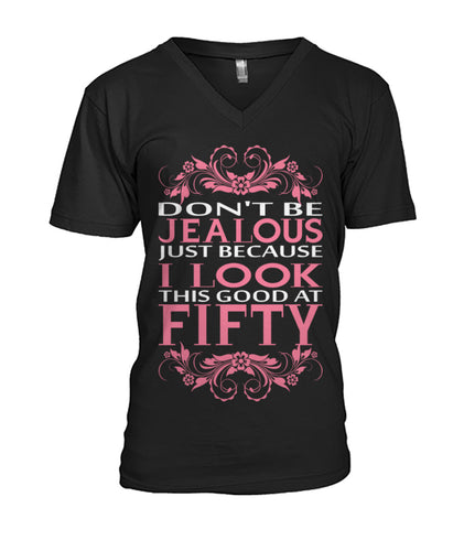 I look this good at fifty Mens V-Neck