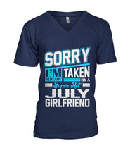 July girlfriend Mens V-Neck