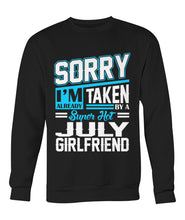 July girlfriend Crew Neck Sweatshirt