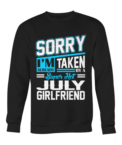 July girlfriend Crew Neck Sweatshirt