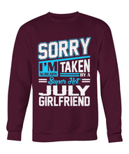July girlfriend Crew Neck Sweatshirt