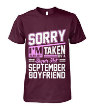 September boyfriend Unisex Cotton Tee