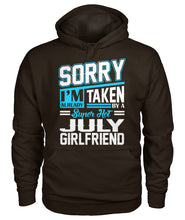 July girlfriend Gildan Hoodie