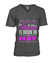 Princess May Mens V-Neck