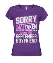 September boyfriend Women's V-Neck
