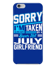 July girlfriend iPhone 6+/6s+ Case