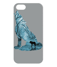 Owl blue forest