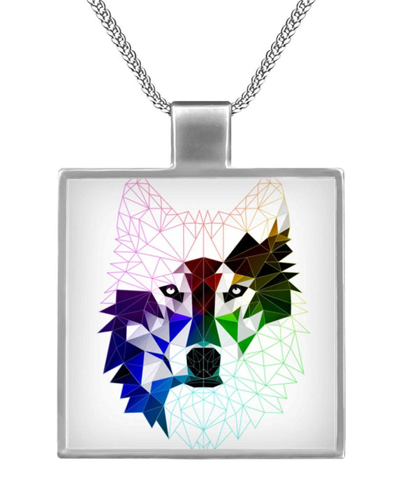 Wolf colorful