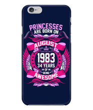 August 1983 iPhone 6+/6s+ Case