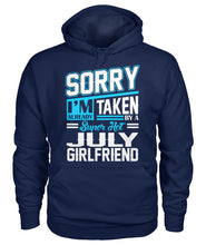 July girlfriend Gildan Hoodie