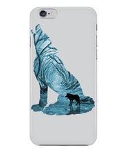 Owl blue forest