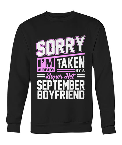 September boyfriend Crew Neck Sweatshirt