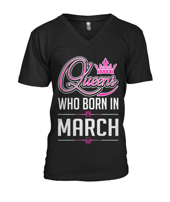 Queens March Mens V-Neck
