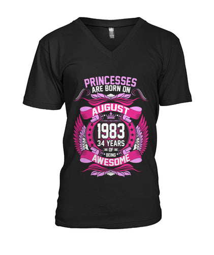 August 1983 Mens V-Neck