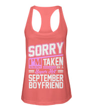 September boyfriend Women's Racerback Sport Tank