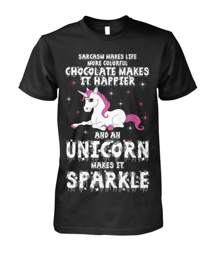 Unicorn Unisex Cotton Tee