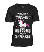 Unicorn Mens V-Neck