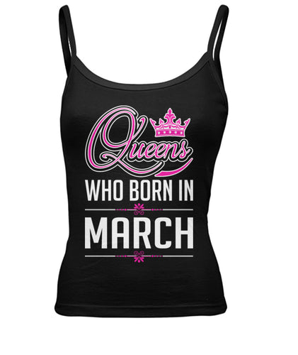 Queens March Women's Spaghetti Tank